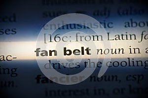 Fan belt
