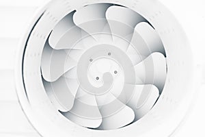 Fan blades of modern ventilation system