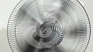 Fan blowing quickly.