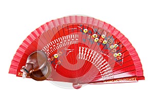 Fan with castanets