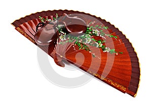 Fan with castanets