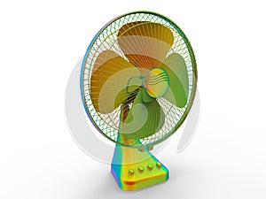 Fan finite element analysis