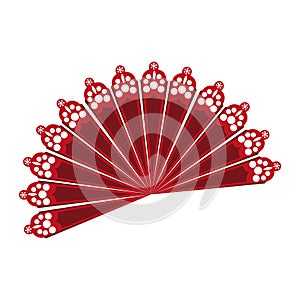 Fan flamenco accesory icon photo