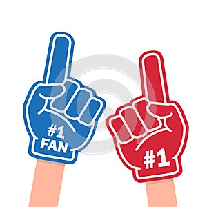 Fan foam finger