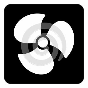 Fan icon illustration