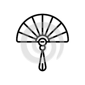 Fan icon vector isolated on white background, Fan sign