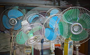 fan is an old fashioned electrical appliance