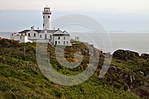 Fanad Lighthouse & Fanad Peninsula between Lough Swilly and Mulroy Bay, County Donegal, Ireland