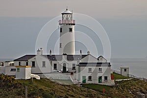 Fanad Lighthouse & Fanad Peninsula between Lough Swilly and Mulroy Bay, County Donegal, Ireland