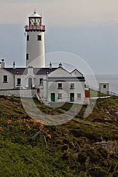 Fanad Lighthouse & Fanad Peninsula between Lough Swilly and Mulroy Bay, County Donegal, Ireland