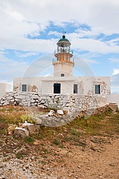 Fanari Lighthouse in Mykonos