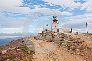 Fanari lighthouse in Mykonos