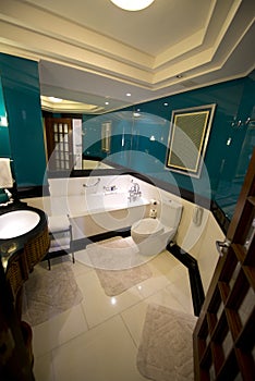 Fancy Bath, Bathroom in Luxury Resort Hotel photo