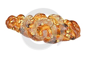 Fancy bread with raisins