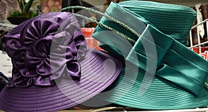 Fancy hat for derby day photo