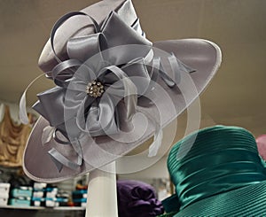 Fancy hat for derby day photo