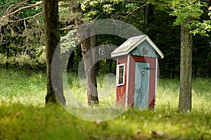 Fancy Country Outhouse