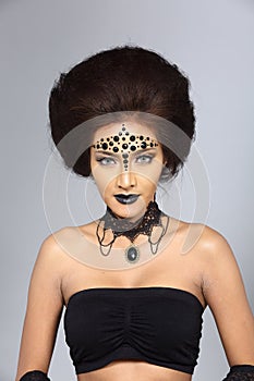 Fancy Creative Talent Make up and Hair style on Asian Beautiful