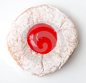Fancy doughnut on White background