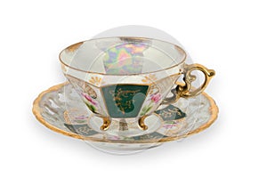 Fancy Gilded Teacup