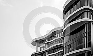 Fancy hotel archetecture under construction