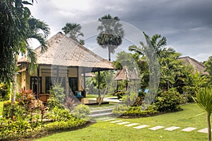 Fancy hotel room in Bali, Indonesia