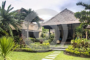 Fancy hotel room in Bali, Indonesia