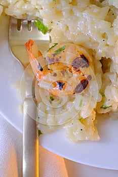 Fancy Italian Shrimp Risotto