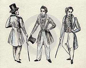 Fancy men 18 century