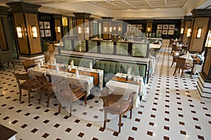 Fancy Restaurant in a Luxury Resort Hotel photo