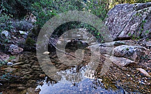 Is Fanebas trekking in Assemini, Sardinia, Italy