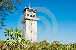 The Fang Clan Watch Tower of Zili Village in Kaiping, Guangdong, China. It is part of UNESCO World Heritage Site.