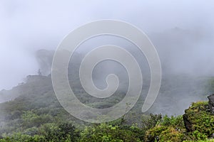 Fanjing Mountian in the Mist