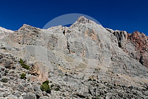 Fann mountain landscape in Tajikistan
