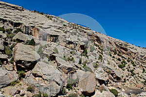 Fann mountain landscape in Tajikistan