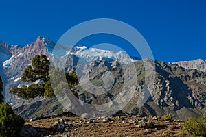 Fann mountain landscape in Tajikistan