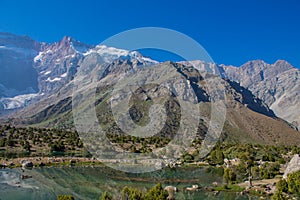 Fann mountain landscape in Tajikistan