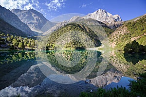 Fann mountains lake