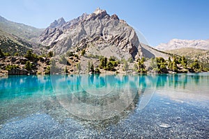 Fann mountains lake