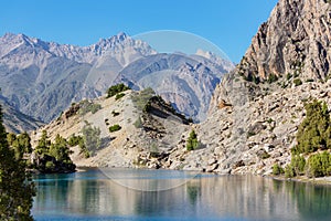 Fann mountains lake