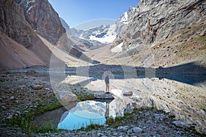 Fann mountains lake