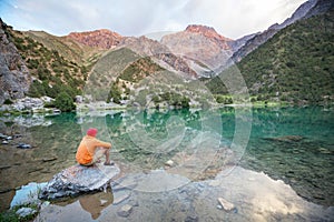 Fann mountains lake