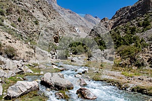 Fann mountains landscape