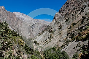 Fann mountains landscape