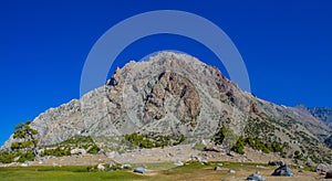 Fann mountains landscape