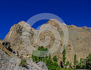 Fann mountains landscape