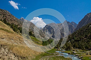 Fann mountains landscape