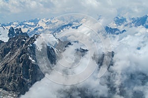 Fann mountains landscape in Tajikistan