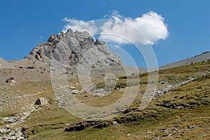 Fann mountains nature trekking in Tajikistan