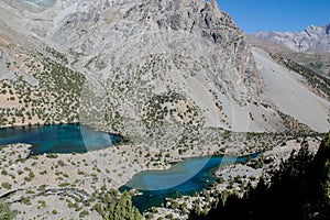 Fann mountains in Pamir